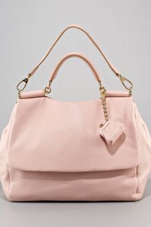 Dolce & Gabbana Miss Sicily Leather Handbag  - Lyst