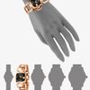 Gucci Diamond Accented Pink Goldtone Physical Vapor Deposition Watch in Gold - Lyst