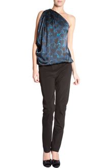 Lanvin Heart One Shoulder Top - Lyst