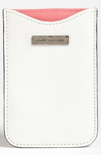 Marc Jacobs Leather Iphone Sleeve - Lyst