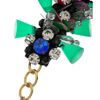 Marni Crystal and Paillette Confetti Bracelet in Green (gold) - Lyst
