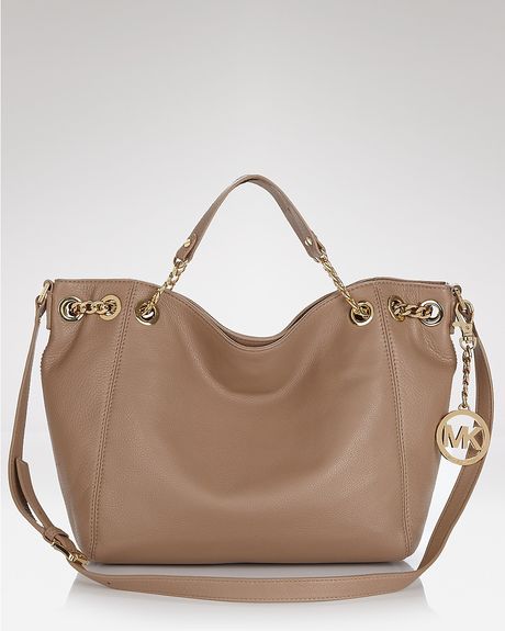 Michael Kors Michael Tote Gather Shoulder Bag in Beige (persimmon) - Lyst