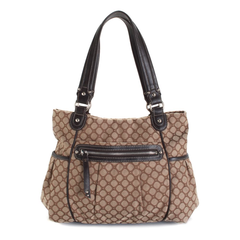 nine west brown handbag