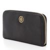 Tory Burch Robinson Zip Continental Wallet in Black - Lyst
