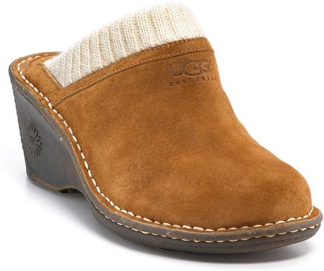 ugg men's classic leather clogs