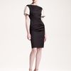 Valentino Layeredsleeve Dress in Black - Lyst