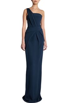 J. Mendel One Shoulder Gown - Lyst