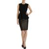 Narciso Rodriguez Belted Blouse in Black - Lyst