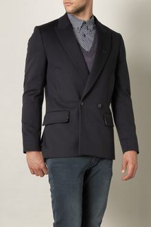 Paul Smith Doublebreasted Peacoat - Lyst