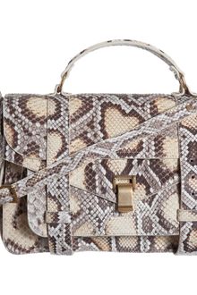 Proenza Schouler Ps1 Medium Bleached Python - Lyst