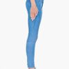 Rag & Bone Blue Cropped Leather Leggings in Blue - Lyst