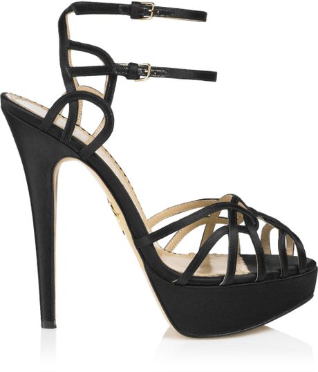 Charlotte Olympia Ursula in Black - Lyst
