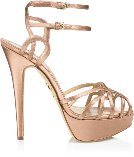 Charlotte Olympia Ursula in Gold - Lyst