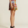 Givenchy Givenchy Womens Multiple Pleat Highwaisted Print Skirt in Multicolor (multicolour) - Lyst
