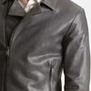 Jil Sander Calfskin Jacket in Gray for Men (medium grey) - Lyst