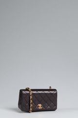 Chanel Black Quilted Leather Small Shoulder Bag