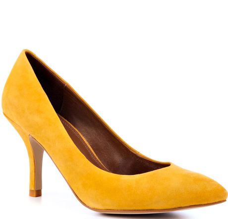 Chinese Laundry Area Bright Suede in Yellow (mustard) - Lyst
