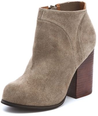 Jeffrey Campbell Hanger Suede Raw Booties - Lyst