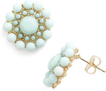 ModCloth Mint Rendition Earrings - Lyst