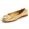 Tory Burch Reva Metallic Flats in Gold - Lyst