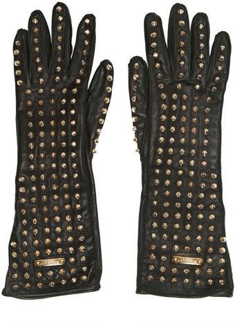Burberry Prorsum Studded Nappa Gloves - Lyst