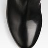 Christian Louboutin Leather Overtheknee Wedge Boots in Black - Lyst