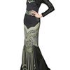 Etro Silk Satin On Printed Viscose Cady Dress in Multicolor (multi) - Lyst