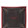 Givenchy Wool Cashmere Gauze Rottweiler Scarf in Black for Men - Lyst