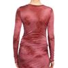 Isabel Marant Tie Dye Silk Jersey Dress in Purple (bordeaux) - Lyst