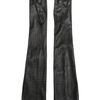 Lanvin Nappa Leather Long Gloves in Black - Lyst