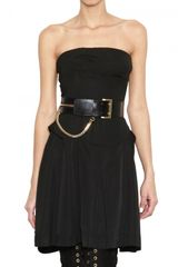 McQ by Alexander McQueen Ottoman Bustier Dress