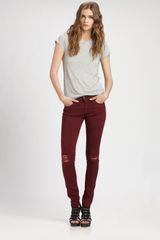 Rag & Bone Ripped Skinny Jeans