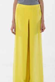 Tibi Silk Wide Leg Pant - Lyst