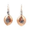 Vanessa Mooney Copper Bead Earrings in Gold (copper) - Lyst