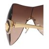 Versace Plastic Frame Sunglasses in Brown (b) - Lyst