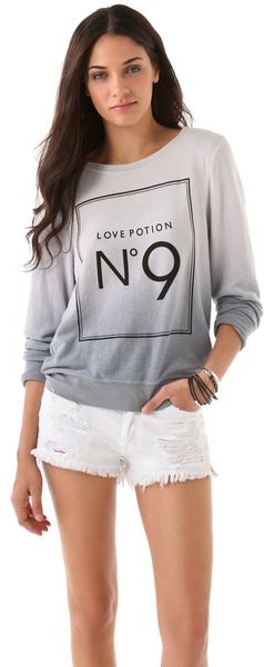 Wildfox Love Potion No 9 Sweatshirt - Lyst