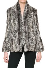 Alice + Olivia Soft Faux Fur Coat