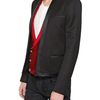 Balmain Wool Gabardine Satin Piping Jacket in Black for Men - Lyst