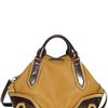 Burberry Prorsum Medium Earlsburn Leather Top Handle in Brown - Lyst