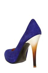 Chiara Ferragni 120mm Suede Pumps