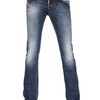Dsquared2 Boot Cut Washed Denim Jeans in Blue - Lyst