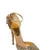 Dsquared2 110mm Lalique Crystal and Studs Pumps in Gold - Lyst