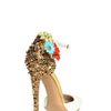 Dsquared2 110mm Lalique Studs and Flower Pumps in Gold (white) - Lyst