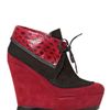 Edmundo Castillo 120mm Cranberry Marlene Wedges in Red (cranberry) - Lyst