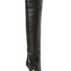 Emilio Pucci 120mm Soft Calfskin Over The Knee Boots in Black - Lyst