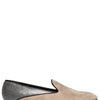 Giorgio Armani 10mm Suede and Lizard Loafers in Gray (grey) - Lyst