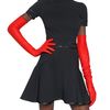 Givenchy Silk Satin On Viscose Punto Milano Dress in Black - Lyst