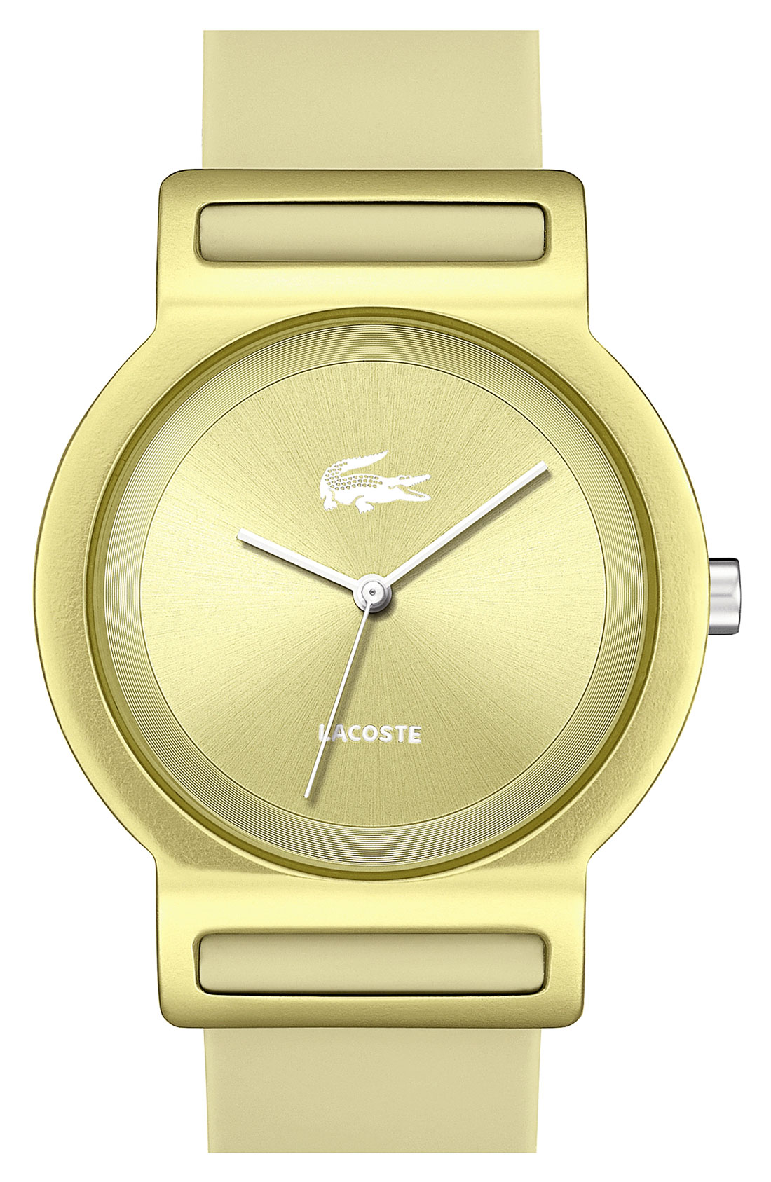 lacoste gold watch mens