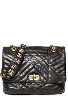 Lanvin Happy 10 Years Soft Leather Shoulder Bag - Lyst