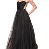 Maria Lucia Hohan Sweet Heart Tulle Gown in Black - Lyst